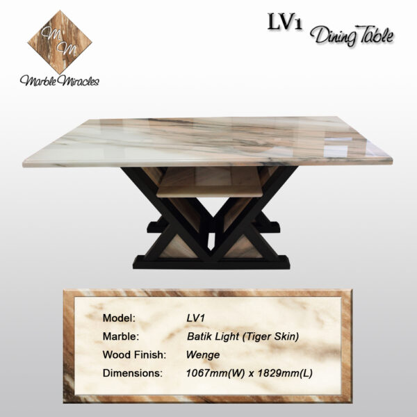 marble dining table