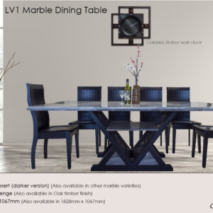 marble dining table