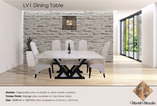 marble dining table