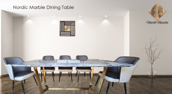 Rectangular Marble dining table